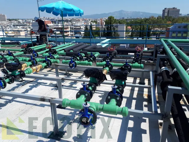 Έργο ECOFIX — εγκατάσταση δικτύου σωληνώσεων και μηχανολογικού εξοπλισμού (1)