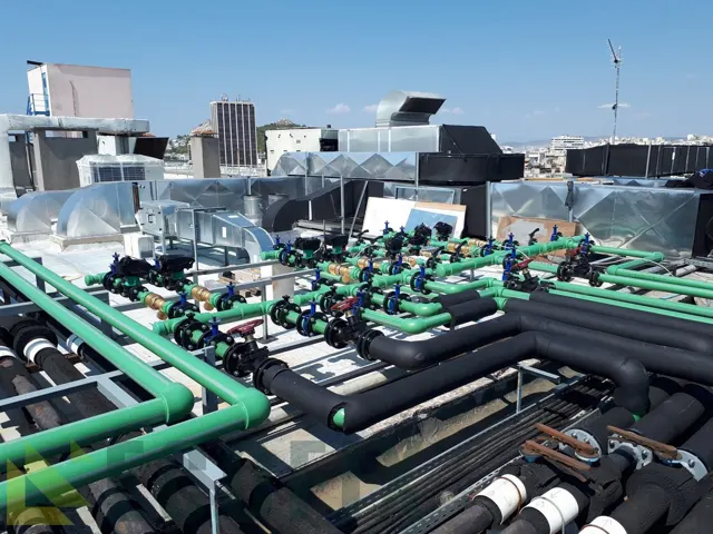 Έργο ECOFIX — εγκατάσταση δικτύου σωληνώσεων και μηχανολογικού εξοπλισμού (4)