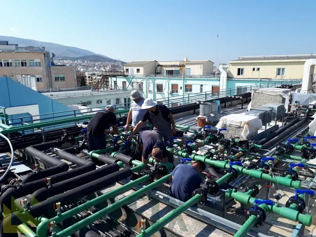 Έργο ECOFIX — εγκατάσταση δικτύου σωληνώσεων και μηχανολογικού εξοπλισμού (5)