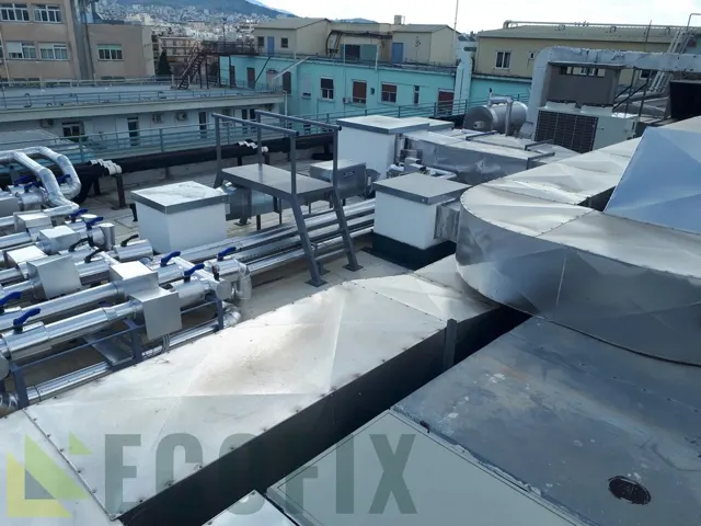 Έργο ECOFIX — εγκατάσταση δικτύου σωληνώσεων και μηχανολογικού εξοπλισμού (27)